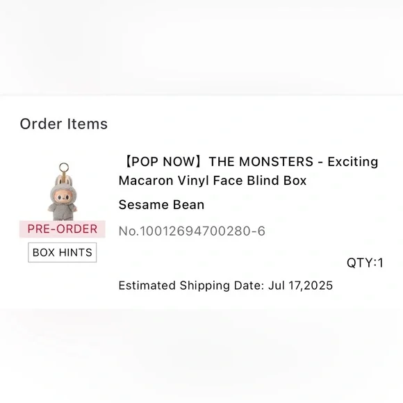 Labubu: Sesame Bean - Picture 5 of 5